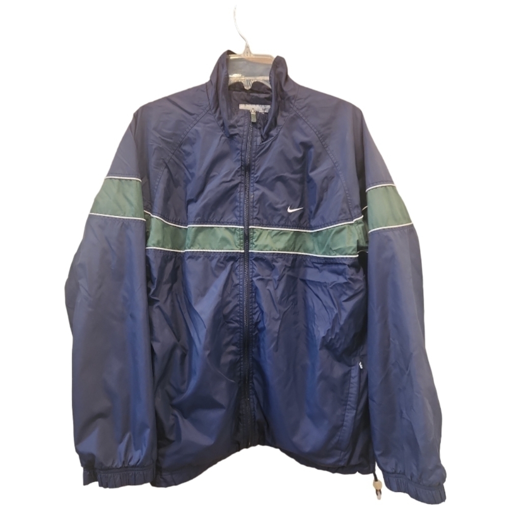 NIKE Y2K Tracksuit Jacket Navy Green